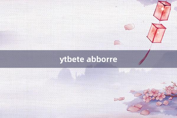 ytbete abborre